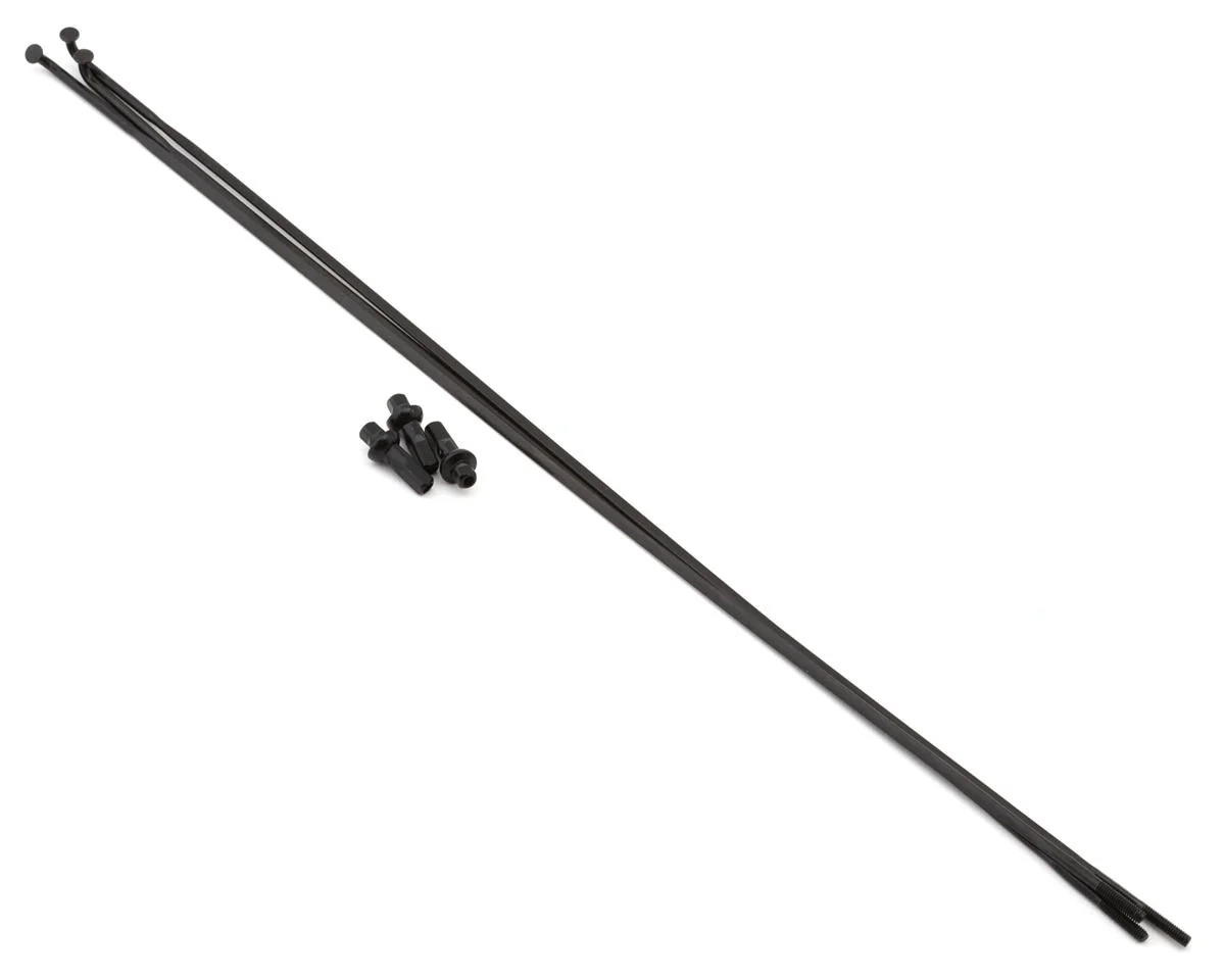 Zipp CX-Ray Spokes (Black) (Bladed) (J-Bend) (Set of 3) (270mm)